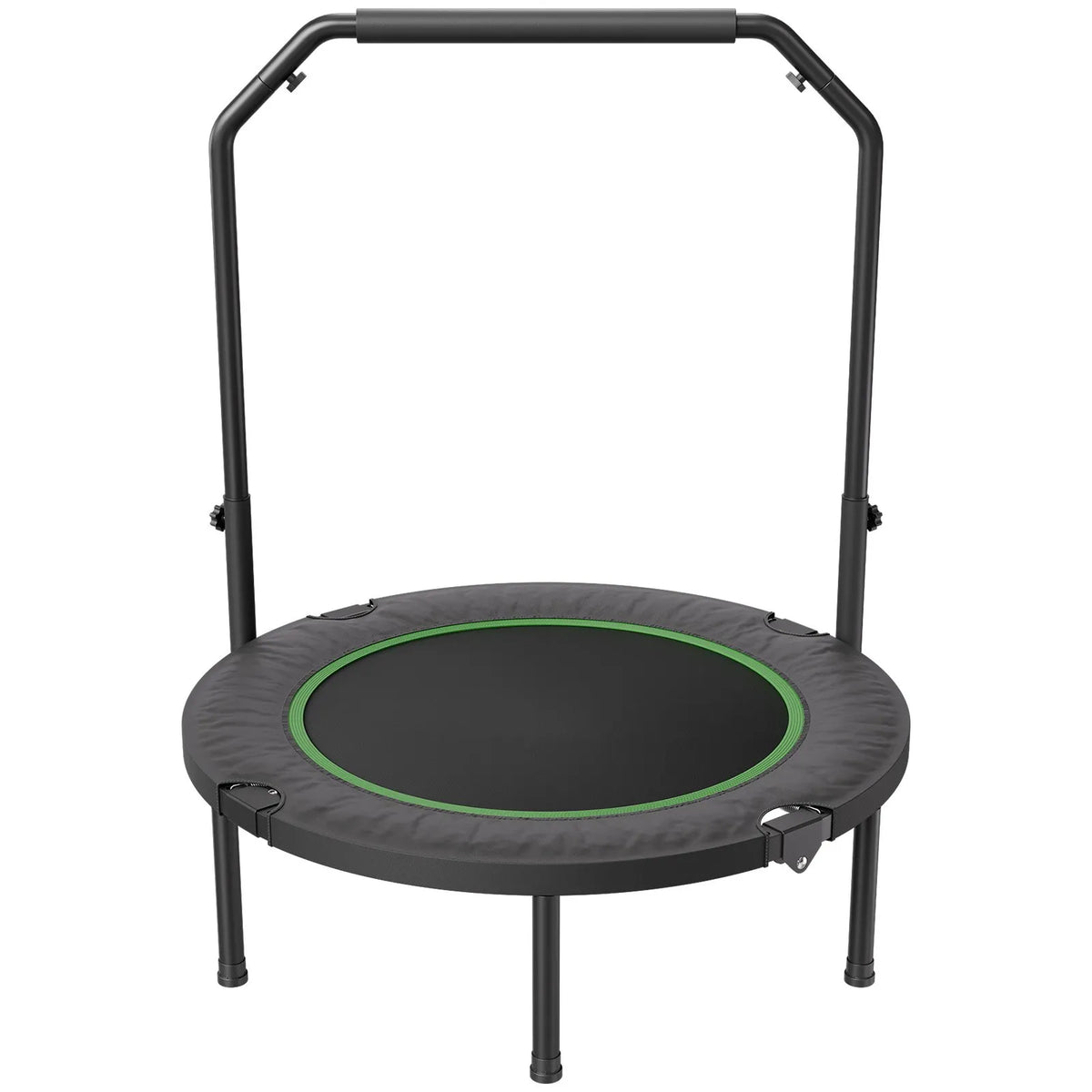 VEVOR Foldable Fitness Trampoline 102 cm with Handle for Adults, up to 150 kg