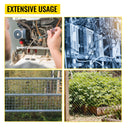 VEVOR 610 mm galda tipa presēšanas un griešanas instruments trosēm un stieplēm