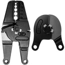 VEVOR 610 mm galda troses presēšanas instruments ar griezni un presformu – alumīnija/vara uzmavām, piemērots 1,6–4,8 mm trosēm un līdz 12,7 mm trosēm