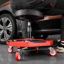 VEVOR rullējošais mehāniķa krēsls, regulējams garāžas krēsls, 136 kg kravnesība ar riteņiem