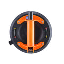 Vakuuma stikla piesūceknis 20,3 cm ar tērauda rokturi un pārnēsājamo kasti, 279 kg celtspēja, industriālais pacēlājs stiklam, granītam, flīzēm, metālam un koka paneļiem