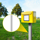 VEVOR pastkastes statīvs, 109 cm, balts, Q235 tērauds, virsmas montāža