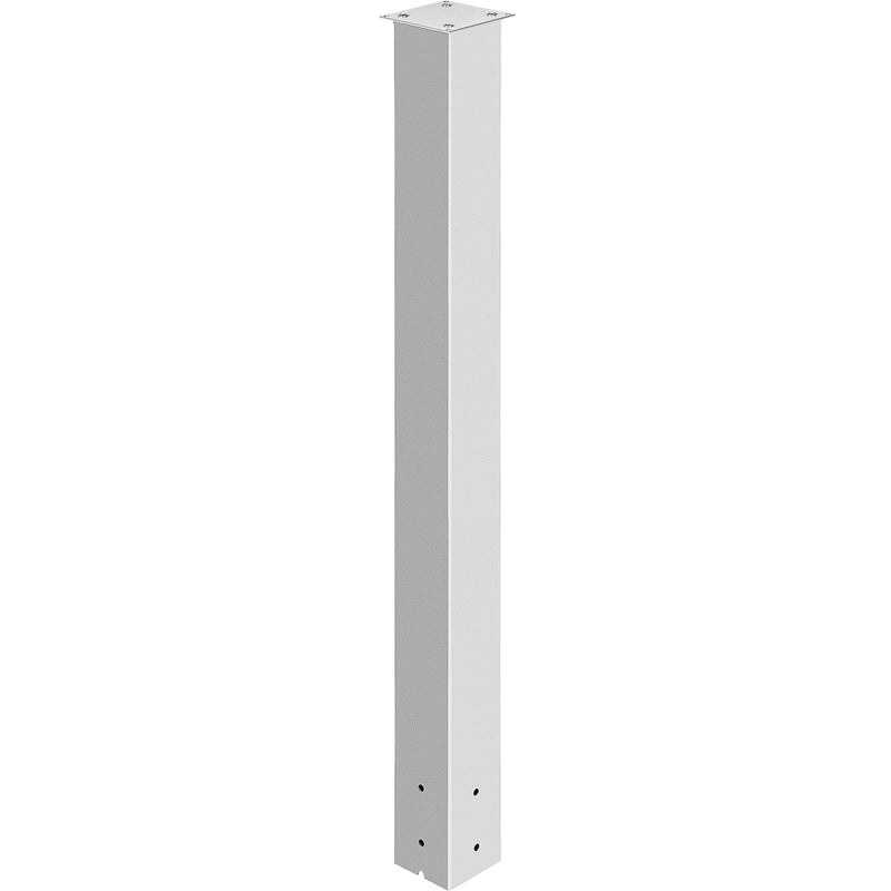 VEVOR pastkastes statīvs, 109 cm, balts, Q235 tērauds, virsmas montāža