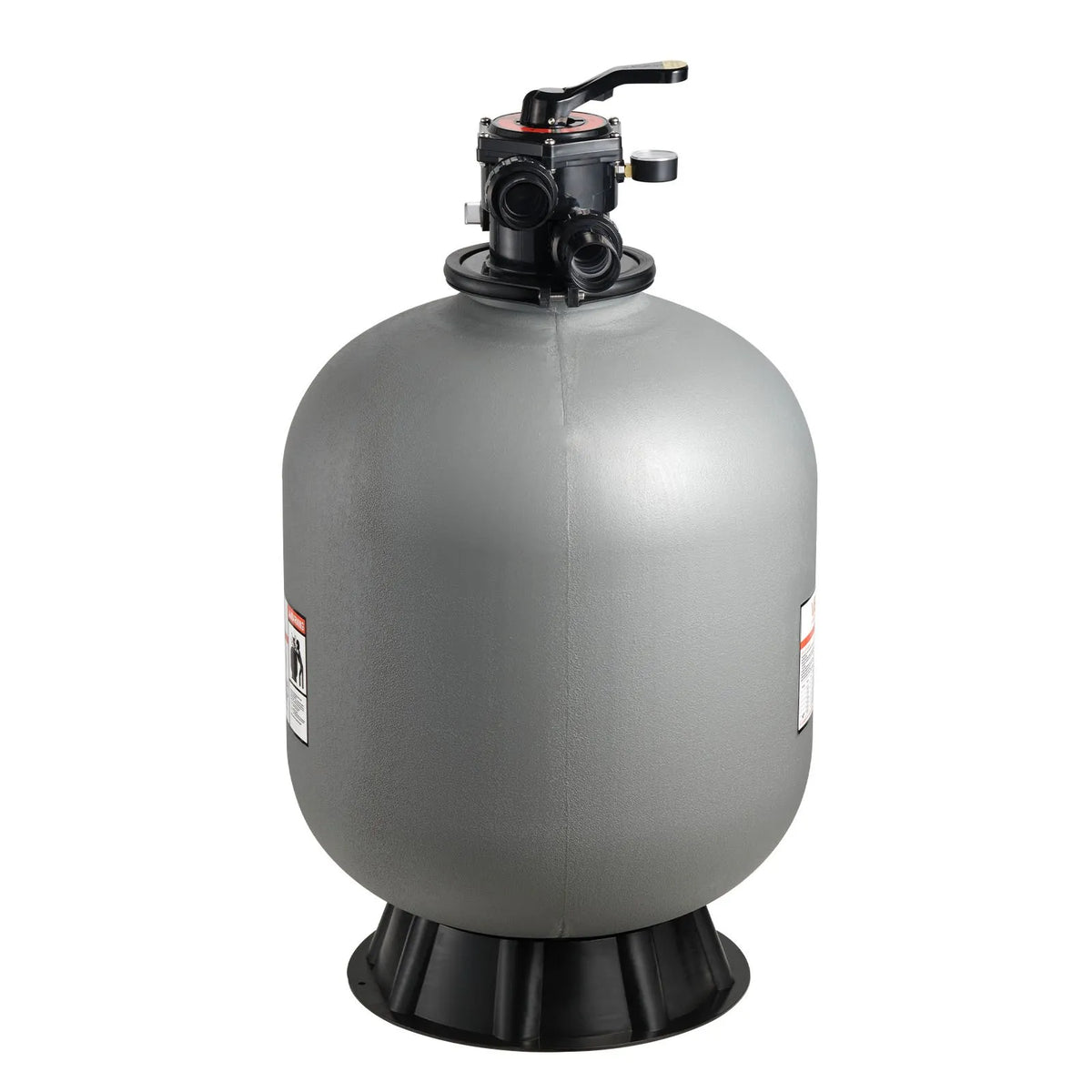 VEVOR Pool Sand Filter System 609.6 mm, Flow Rate Up to 14.8 m³/h, Above Ground and In-Ground Pools, 7-Position Multiport Valve (Filter, Backwash, Rinse, Recirculate, Drain, Winter Mode, Closed)