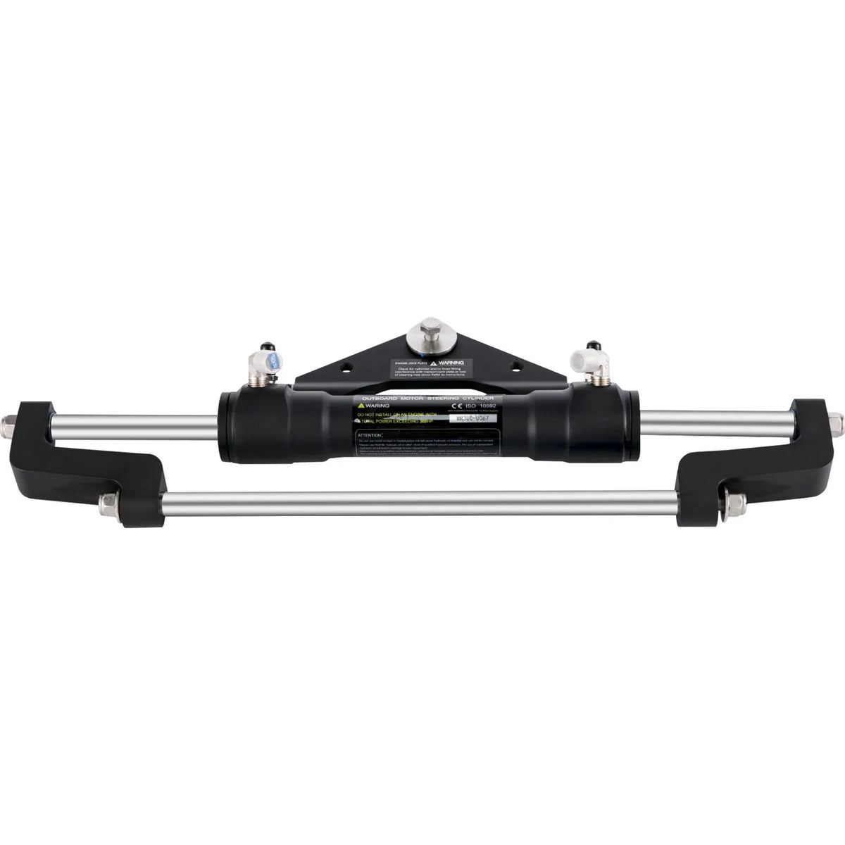 Hydraulic Steering Cylinder 300 HP, Front Mount Hydraulic Outboard Steering System without Hydraulic Hose and Steering Pump