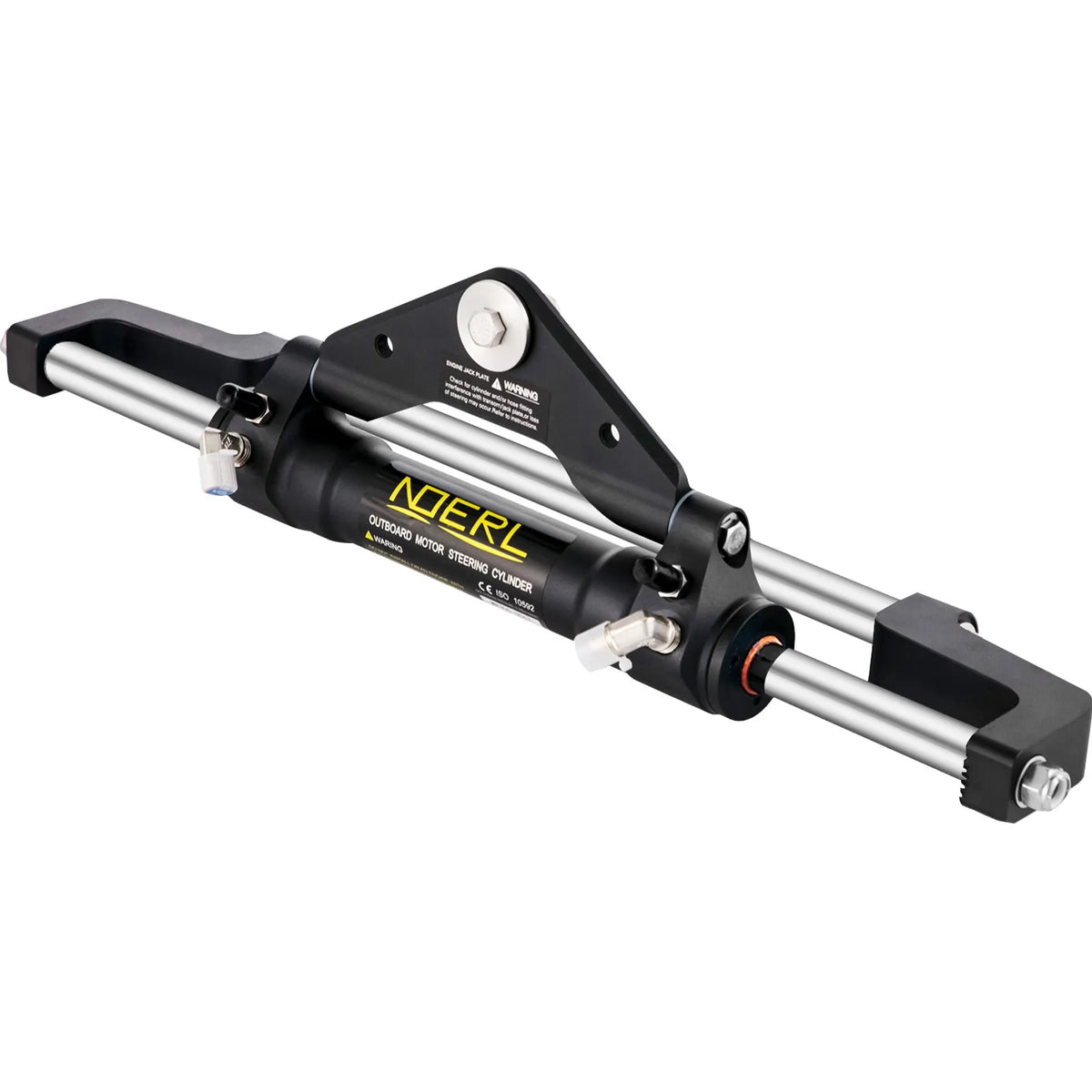 Hydraulic Steering Cylinder 300 HP, Front Mount Hydraulic Outboard Steering System without Hydraulic Hose and Steering Pump