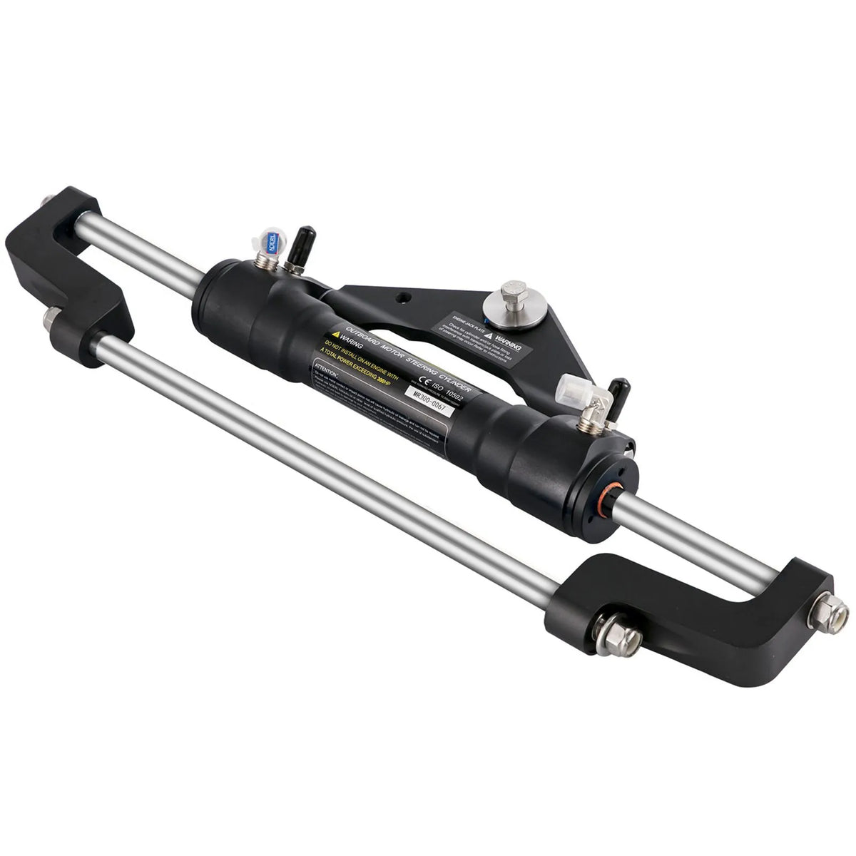 Hydraulic Steering System Kit, 300 HP – Boat Hydraulic Steering Kit with Pump and Cylinder (without Hydraulic Hose)