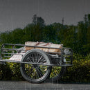 VEVOR salokāma velosipēda kravas piekabe, 124,7 kg, 50,8 cm riteņi
