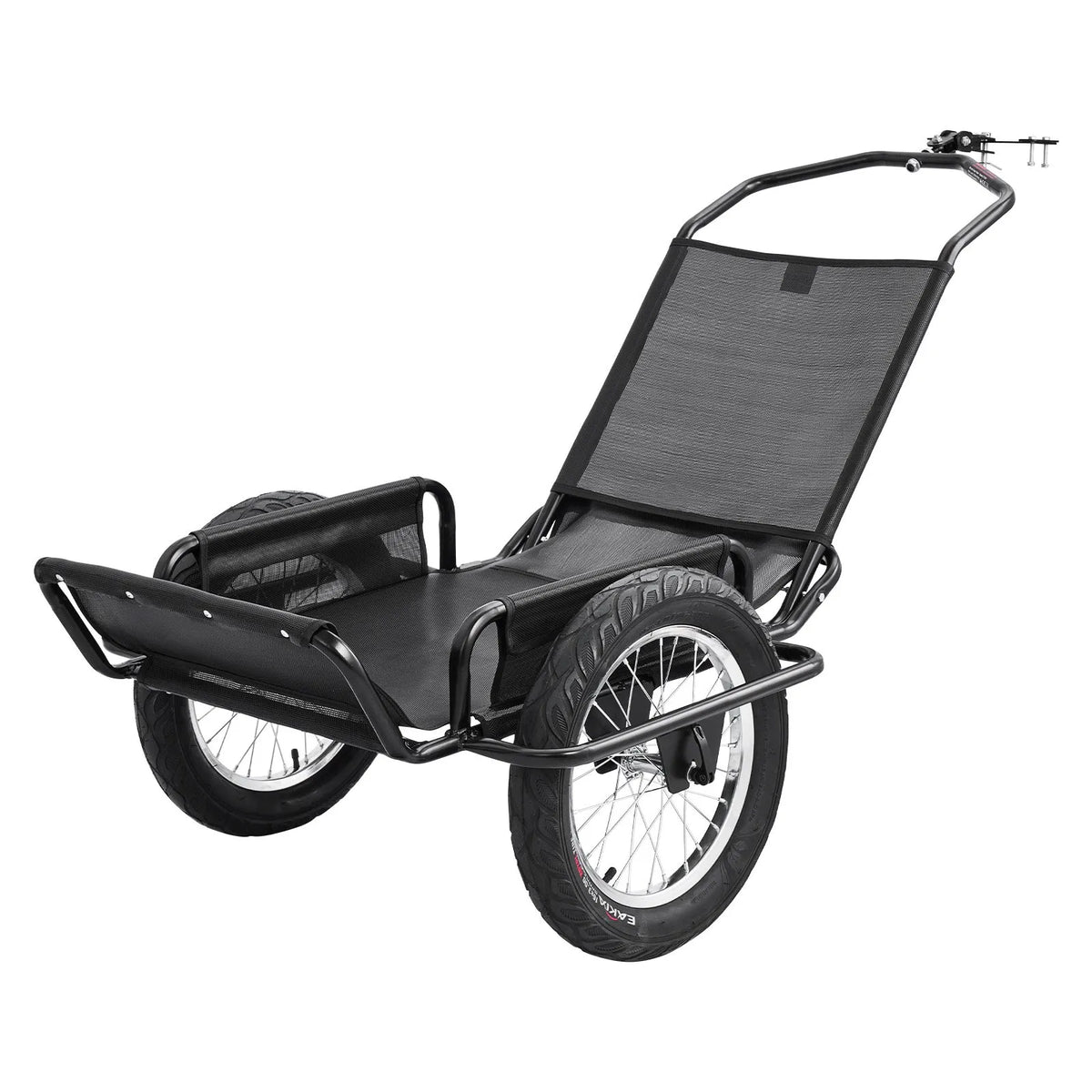 VEVOR velosipēda kravas piekabe, 145 kg, 406 mm riteņi, bezceļiem