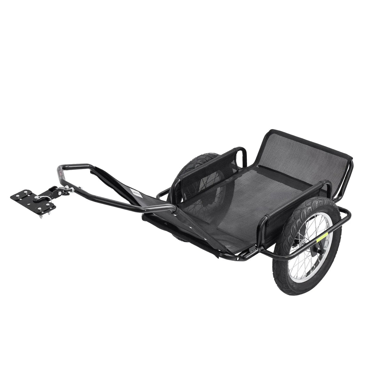 VEVOR velosipēda kravas piekabe, 145 kg, 406 mm riteņi, bezceļiem