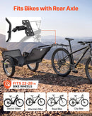 VEVOR velosipēda kravas piekabe, 145 kg, 406 mm riteņi, bezceļiem