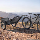 VEVOR velosipēda kravas piekabe, 145 kg, 406 mm riteņi, bezceļiem