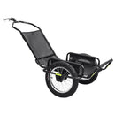 VEVOR velosipēda kravas piekabe, 145 kg, 406 mm riteņi, bezceļiem