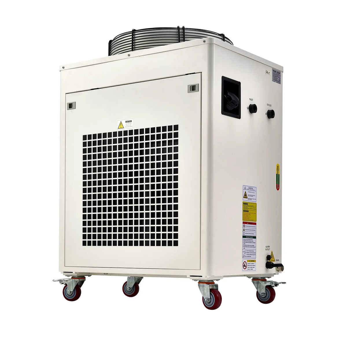 VEVOR Industrial Water Chiller with Compressor 8000 W, 40 l Tank, 70 l/min, for CO₂ Laser Tubes