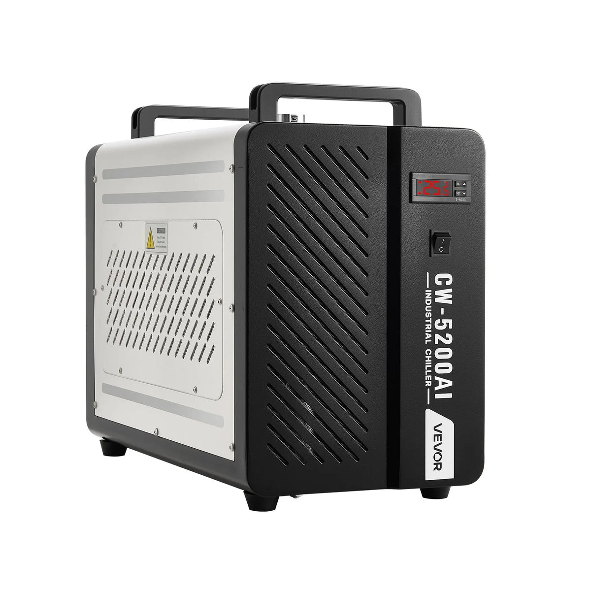 VEVOR Industrial Water Chiller with Compressor 1600 W, 7 l Tank, 16 l/min, for CO₂ Laser Tubes