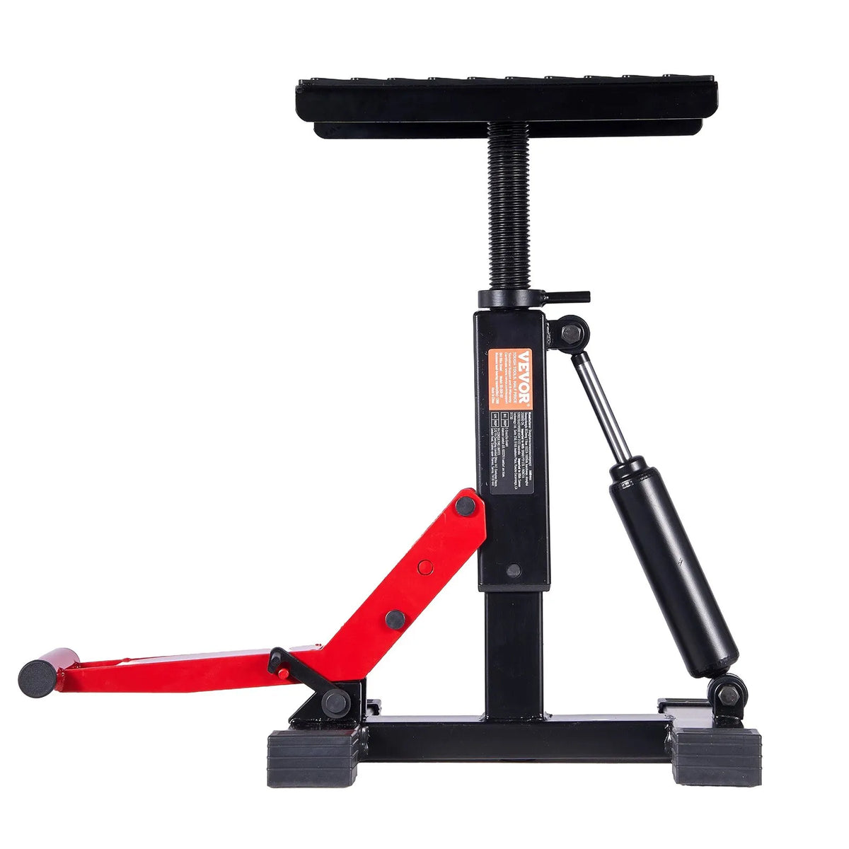 VEVOR Motorcycle Hydraulic Lift with Adjustable Height 250–465 mm, 545 kg Load Capacity, Suitable for Dirt Bike Maintenance and Repair