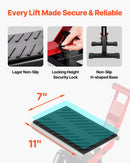 Motocikla hidrauliskais pacēlājs ar regulējamu augstumu 250-465 mm, celtspēja 545 kg, piemērots krosa motociklu apkopei un remontam