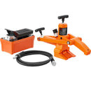 Hidrauliskais riepu malas atdalītājs 690 bar ar metāla kājas sūkni, smagās slodzes tērauda rīks traktoriem, kravas automašīnām, autobusiem, zāles pļāvējiem un ATV