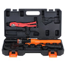 Vara cauruļu veidgabalu presēšanas instruments ar TH16/20/26/32 uzgaļiem, 360° rotējoša galva