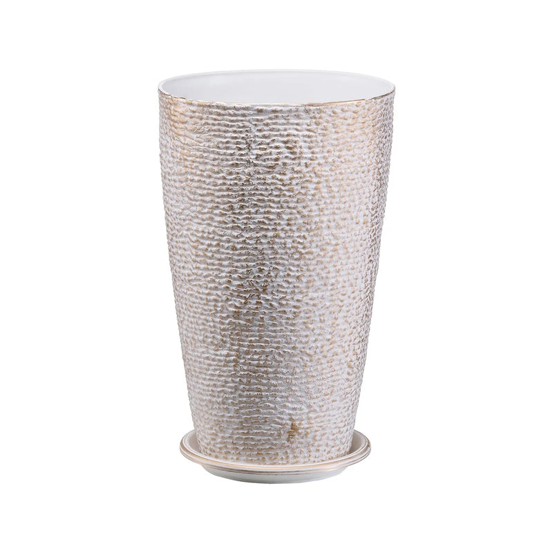 Augsti stādītāji, komplekts ar 2 apaļiem konusveida stādītājiem, 53 cm, piemēroti āra un iekštelpu lietošanai