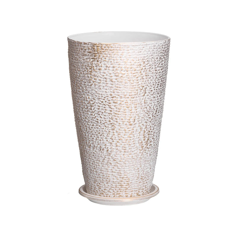 Augsti stādītāji, komplekts ar 2 apaļiem konusveida stādītājiem, 53 cm, piemēroti āra un iekštelpu lietošanai