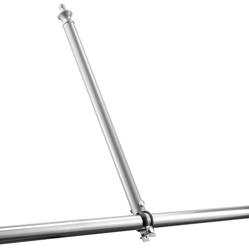 Posmu žoga pagarinātāji, 18 gab., 69,5 cm, augšējai sliedei 33–38 mm, U veida kronšteins