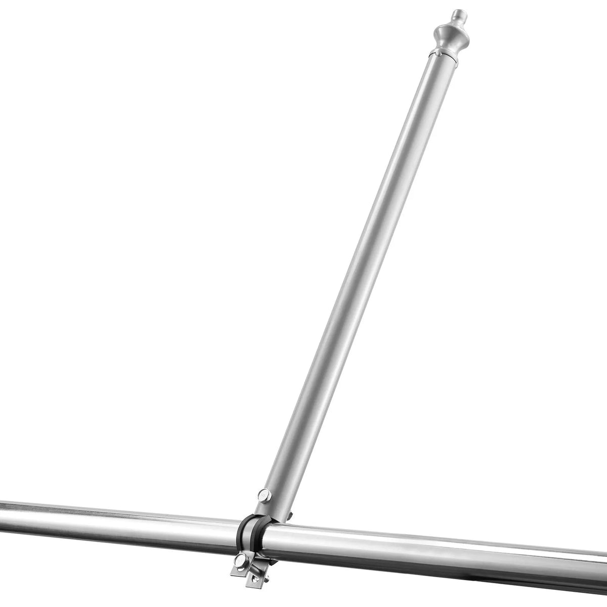 Section Fence Extenders, 18 pcs, 69.5 cm, Upper Rail 33–38 mm, U-shaped Bracket