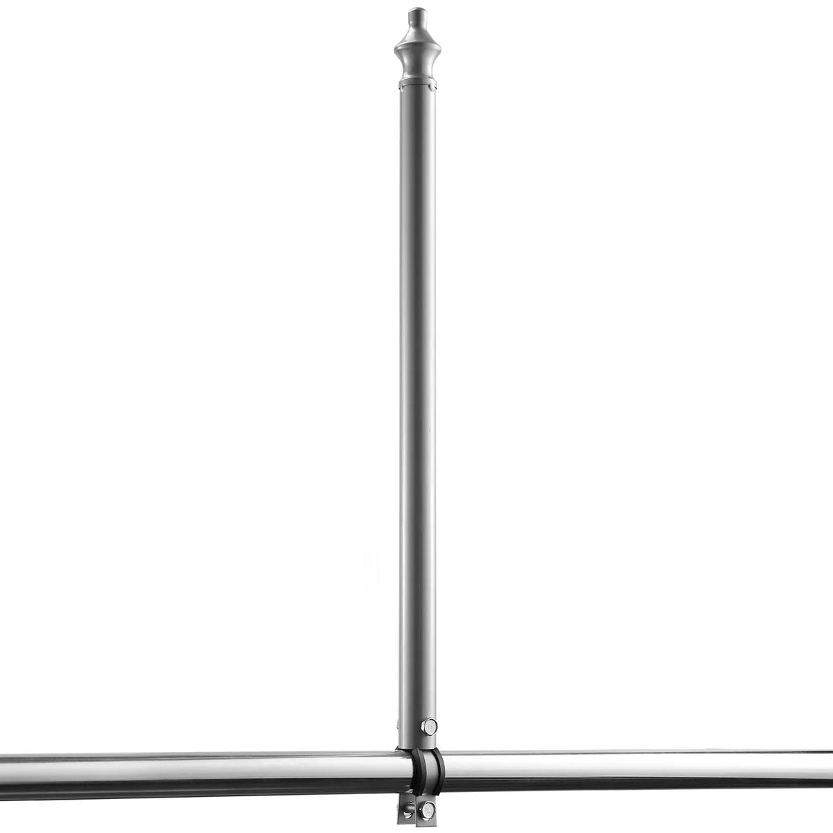 Section Fence Extenders, 18 pcs, 69.5 cm, Upper Rail 33–38 mm, U-shaped Bracket