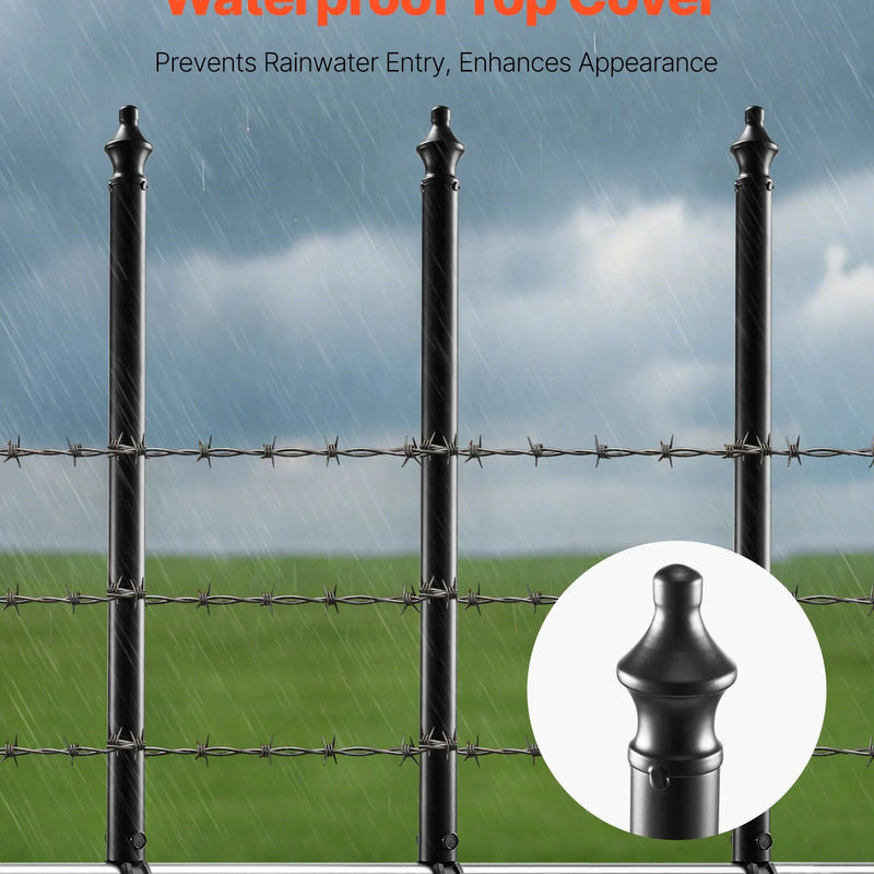 Posmu žoga pagarinātāji, 9 gab., 69,5 cm, augšējai sliedei 33-38 mm, U veida kronšteins