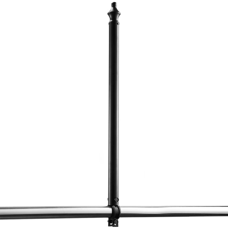 Posmu žoga pagarinātāji, 9 gab., 69,5 cm, augšējai sliedei 33–38 mm, U veida kronšteins