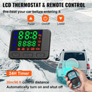 12V 2KW dīzeļa gaisa sildītājs garažām, treileriem, kemperiem, kravas automašīnām, laivām - 2000W ar skaņas slāpētāju(zemāk pilns apraksts)