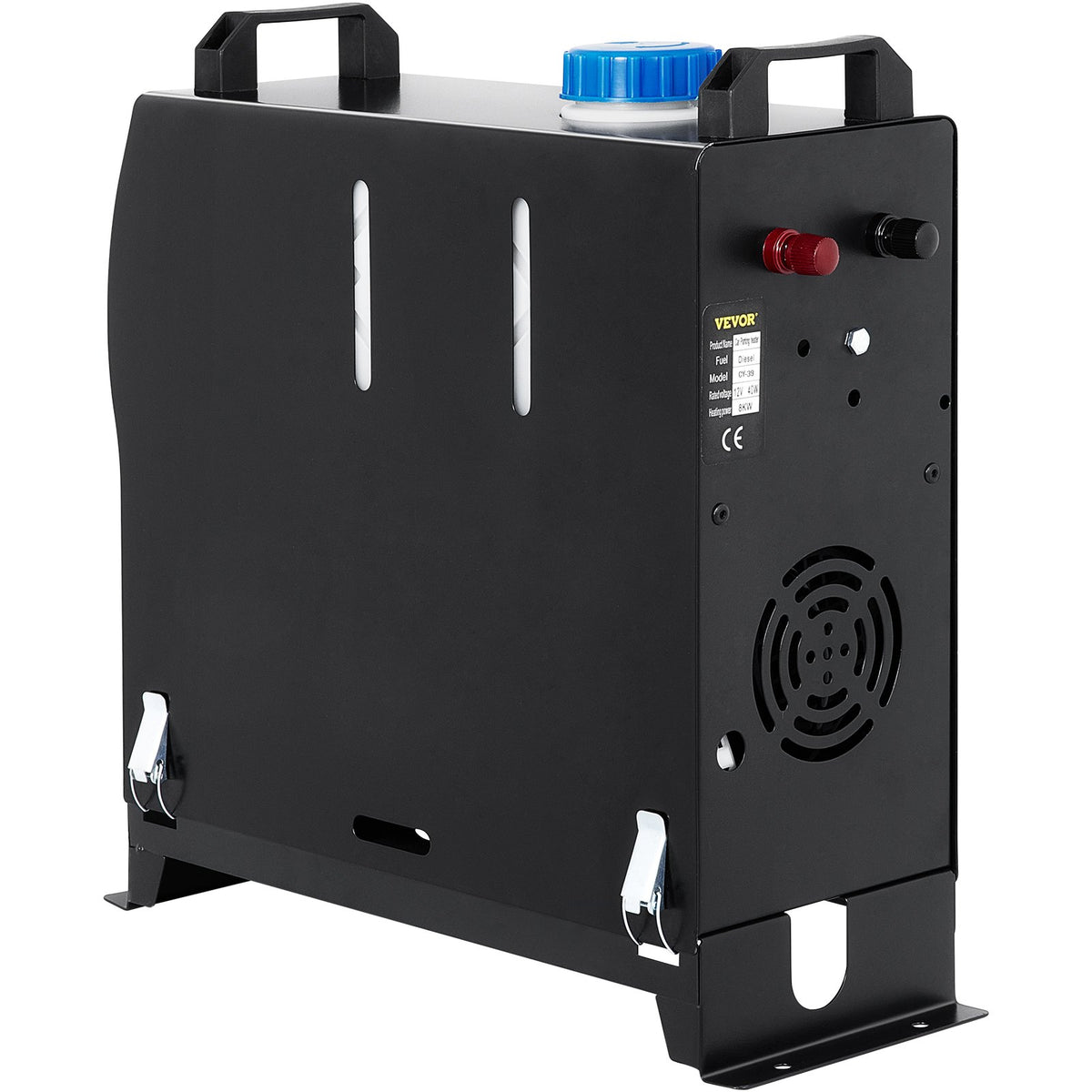 VEVOR 8KW dīzeļa gaisa sildītājs, 12V, viengabala stāvvvietas sildītājs ar vienu izplūdes atveri, melnu LCD slēdzi un ātru uzsildīšanu, piemērots RV, kravas automašīnām, laivām, autobusiem, automašīnām, piekabēm un kemperiem.