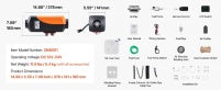 12V/24V 8 kW VEVOR Built-in Diesel Heater – Colour Display, Remote Control, 10 L Tank