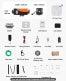 12V/24V 8 kW VEVOR Built-in Diesel Heater – Colour Display, Remote Control, 10 L Tank