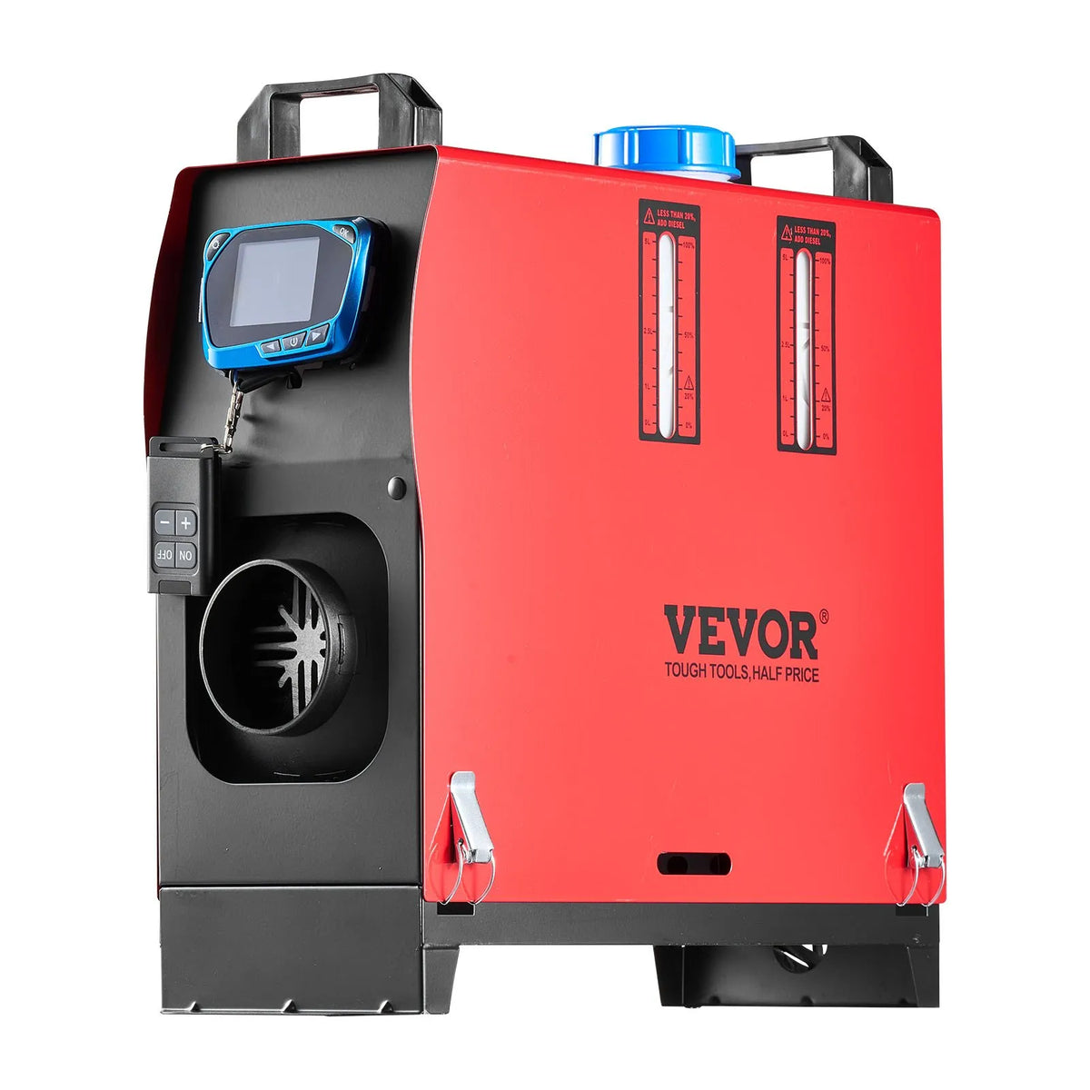 12V 8 kW VEVOR Diesel Heater All-in-One – LCD, Remote Control