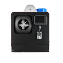 VEVOR dīzeļdegvielas gaisa sildītājs 8 kW, 12-24 V, ar melnu LCD vadības paneli un tālvadības pulti, ātrās uzsildīšanas un priekšsildīšanas funkcija, zems trokšņa līmenis, piemērots kemperiem, kravas auto, furgoniem, piekabēm un laivām