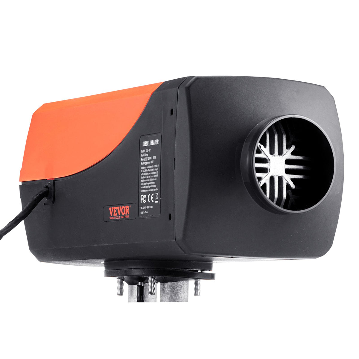 12V 8 kW VEVOR Diesel Heater – Bluetooth, LCD, for Campers and Indoor Use