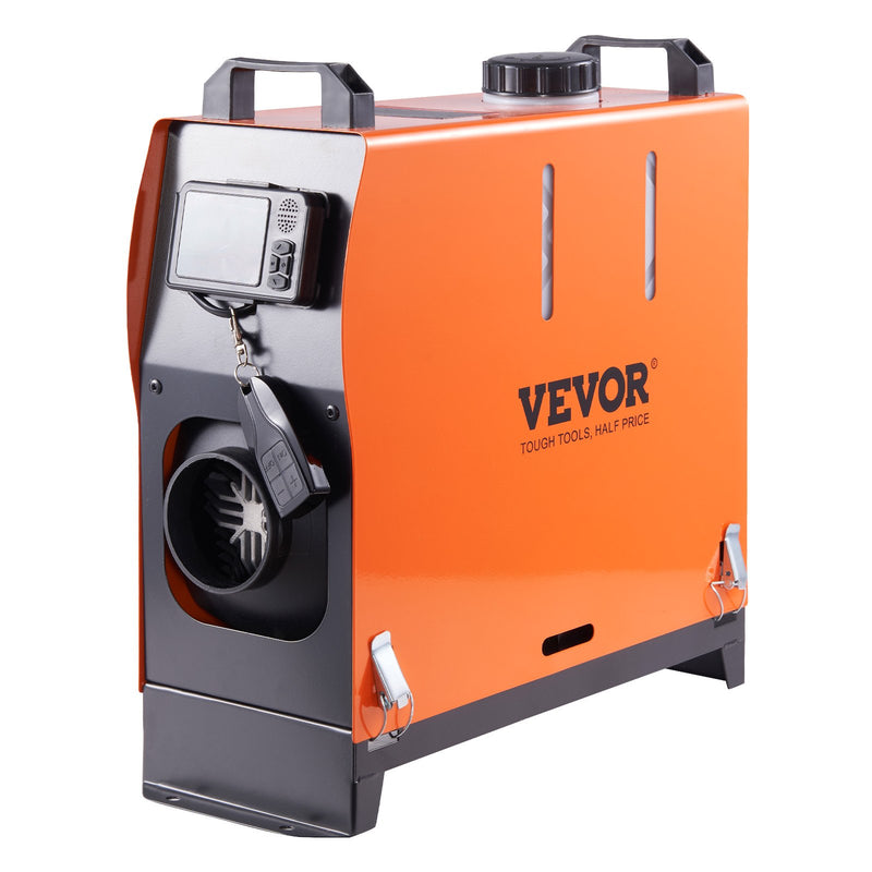 12V 8 kW VEVOR Dīzeļa gaisa sildītājs All-in-one ar Bluetooth lietotni un LCD displeju automašīnām, dzīvojamajiem furgoniem un iekštelpām