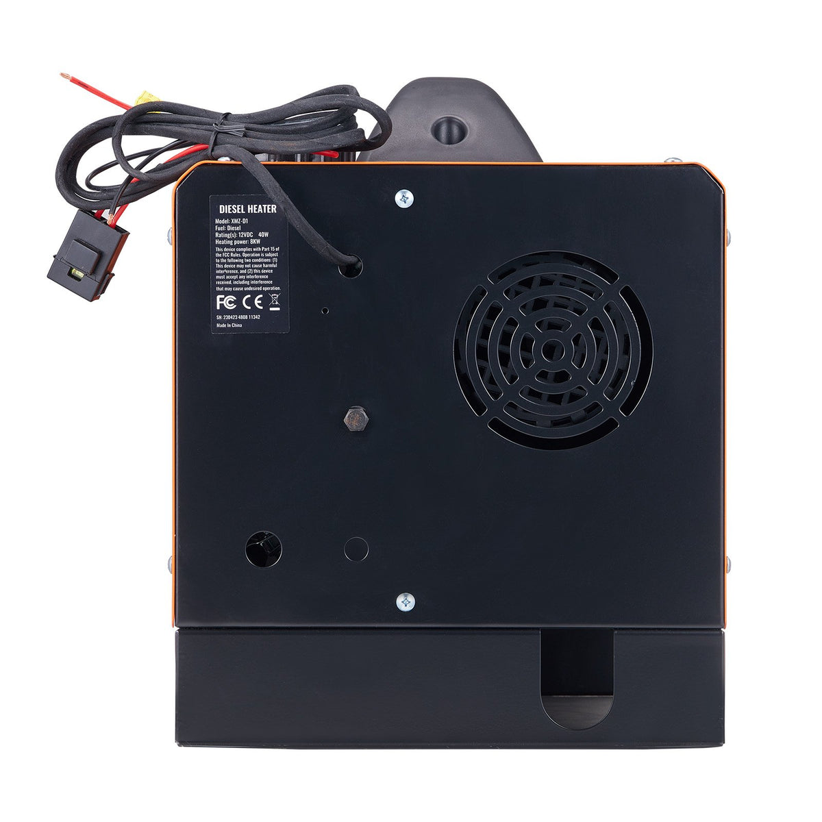 12V 8 kW VEVOR dīzeļa krāsniņa viss vienā – Bluetooth, LCD ekrāns