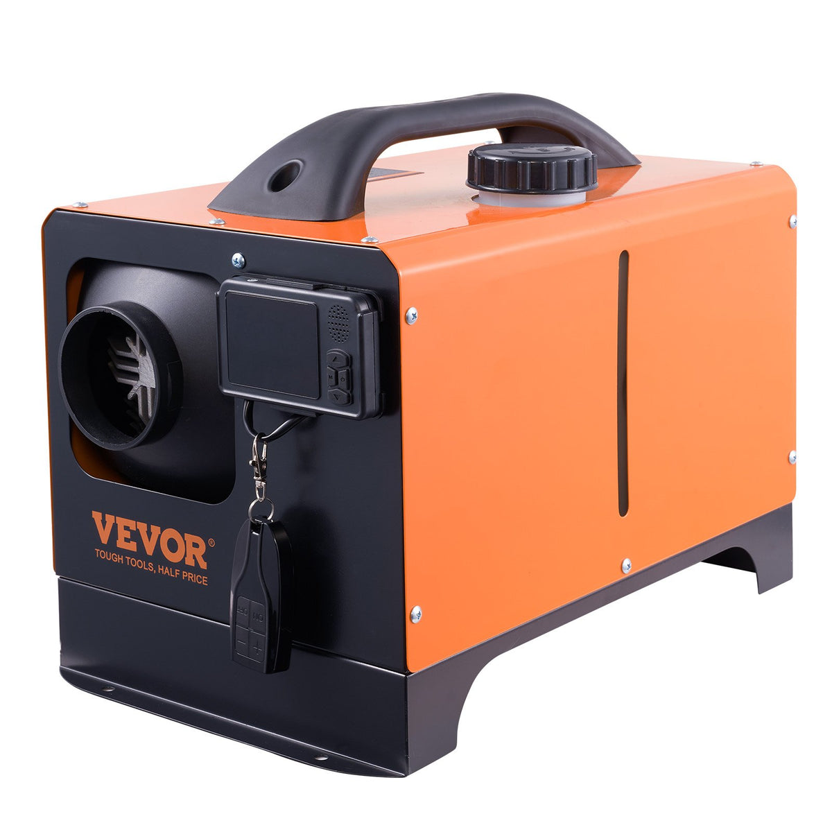 12V 8 kW VEVOR dīzeļa krāsniņa viss vienā – Bluetooth, LCD ekrāns
