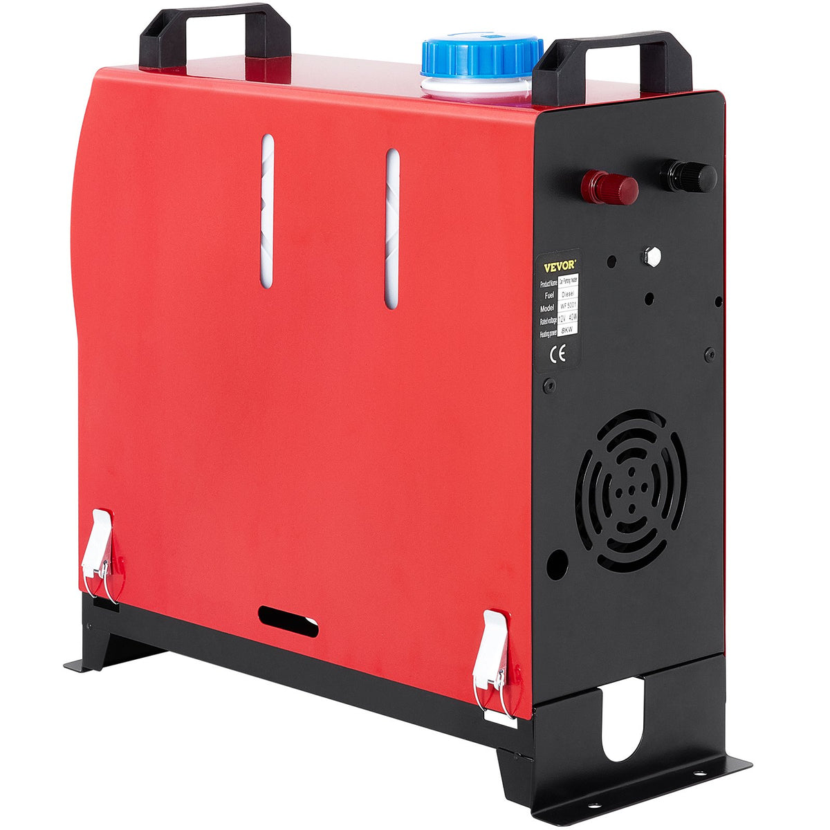 12V 8 kW VEVOR iebūvējamā dīzeļa krāsniņa – LCD slēdzis, skaņas slāpētājs