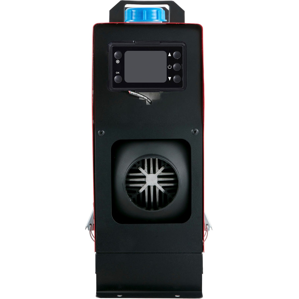 12V 8 kW VEVOR iebūvējamā dīzeļa krāsniņa – LCD slēdzis, skaņas slāpētājs