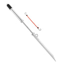 VEVOR smilšu enkurs laivām, 90 cm bīdāms krasta enkuris–spieķis, cinkota oglekļa tērauda laivu krasta enkurs, paredzēts seklam ūdenim un pludmalēm, ūdensmotociklu, PWC, pontonu un kajaku nostiprināšanai smiltīs un sēkļos.