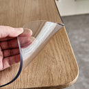 VEVOR PVC galda pārklājs, 117 × 183 cm, 1,5 mm biezs - ūdens- un eļļasizturīgs aizsargpārklājs