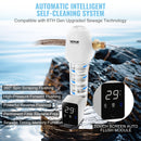 VEVOR 40 µm spin-down nogulšņu filtrs, 25,4 mm G-M + 31,75 mm G-M, 8 m³/h, urbumu un mājas ūdens filtrācijai