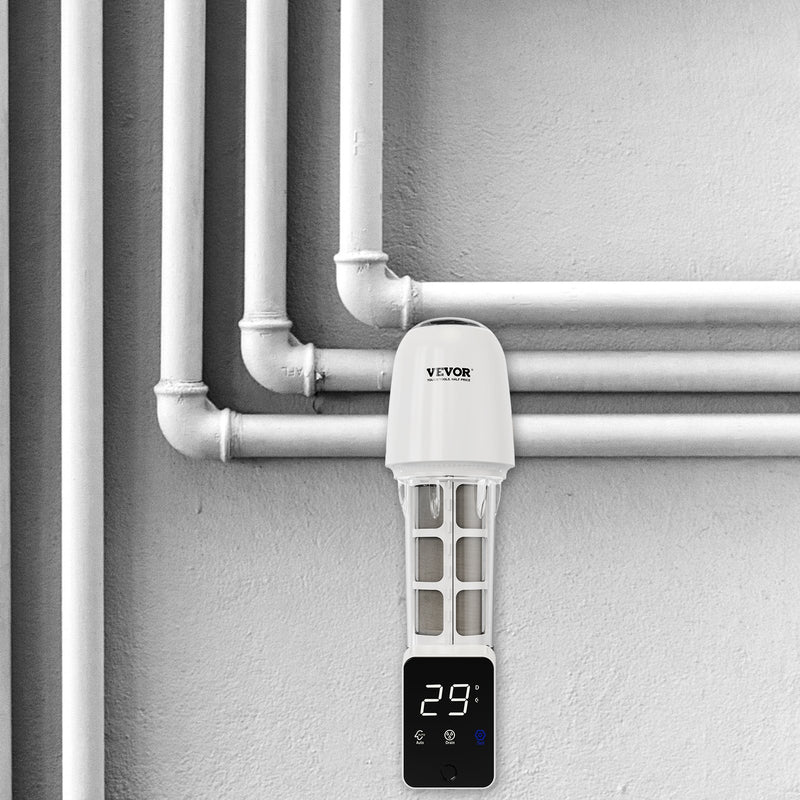 VEVOR 40 µm spin-down nogulšņu filtrs, 25,4 mm G-M + 31,75 mm G-M, 8 m³/h, urbumu un mājas ūdens filtrācijai