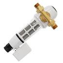 VEVOR 40 µm spin-down nogulšņu filtrs, 25,4 mm G-M + 31,75 mm G-M, 8 m³/h, urbumu un mājas ūdens filtrācijai