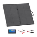 VEVOR salokāms saules panelis ar rāmi 100 W, N tipa monokristālisks 16BB ar 24% efektivitāti, IP67 ūdensizturīgs ar 30 A PWM kontrolieri un MC4 izvadi, piemērots kempingam, pārgājieniem un RV ceļojumiem - ZEMLETES.LV