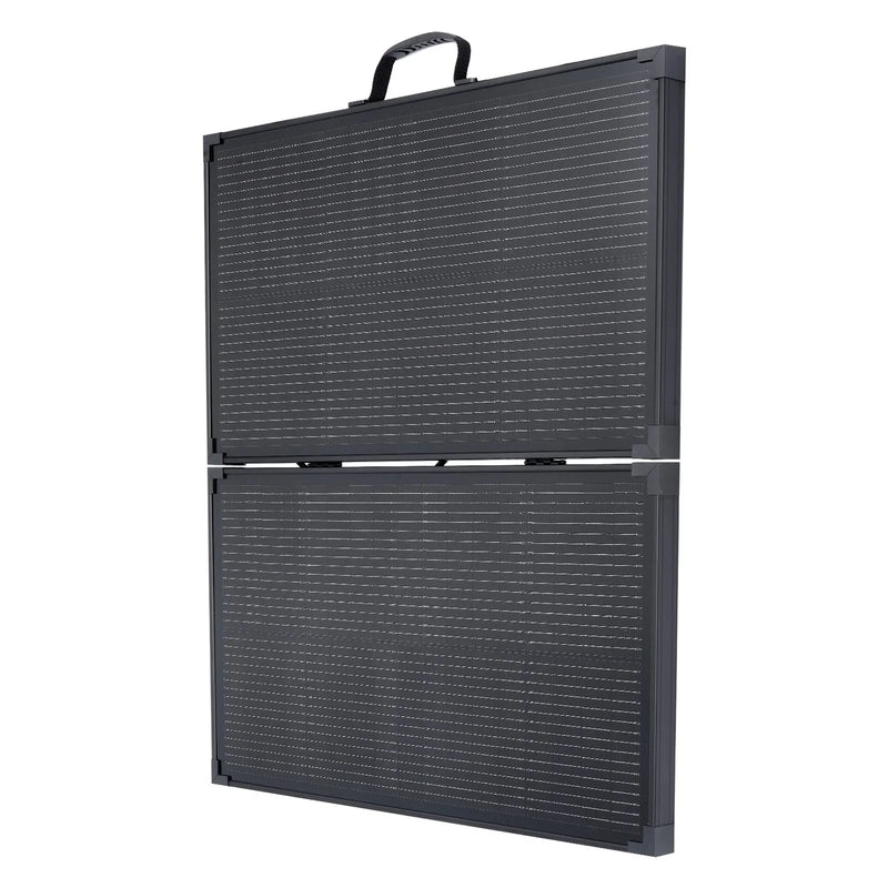 VEVOR salokāms saules panelis ar rāmi 100 W, N tipa monokristālisks 16BB ar 24% efektivitāti, IP67 ūdensizturīgs ar 30 A PWM kontrolieri un MC4 izvadi, piemērots kempingam, pārgājieniem un RV ceļojumiem - ZEMLETES.LV