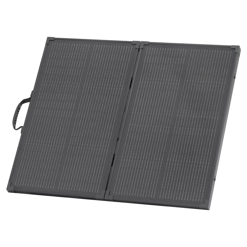 VEVOR salokāms saules panelis ar rāmi 100 W, N tipa monokristālisks 16BB ar 24% efektivitāti, IP67 ūdensizturīgs ar 30 A PWM kontrolieri un MC4 izvadi, piemērots kempingam, pārgājieniem un RV ceļojumiem - ZEMLETES.LV